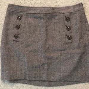 NWT - Banana Republic Wool Mini Skirt (6)